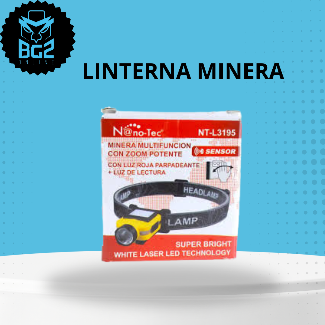 LINTERNA MINERA 3195
